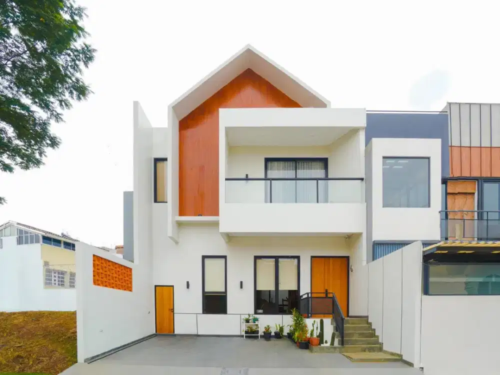 JUAL RUMAH RAPIH SEMI FURNISHED 2 LANTAI DI GADING SERPONG CLUSTER AMALFI