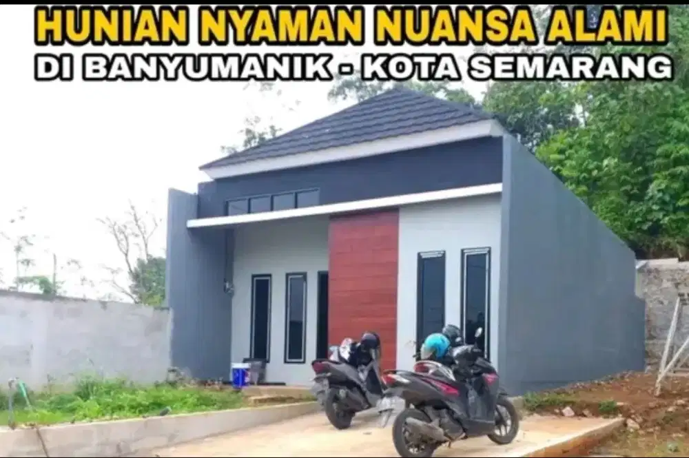 Rumah nyaman dan murah di banyumanik