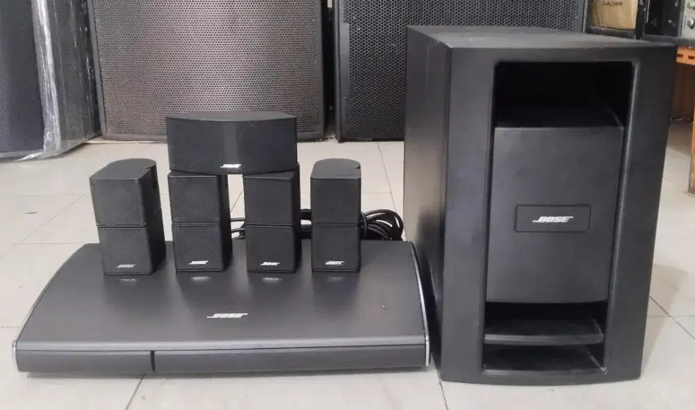 1 Set Player Bose AV-35 Sama Subwoofer 5 poin 1