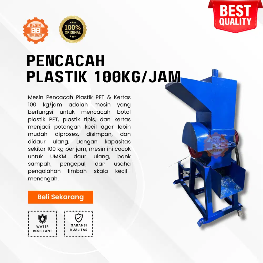 MESIN PENCACAH 100kg/jam