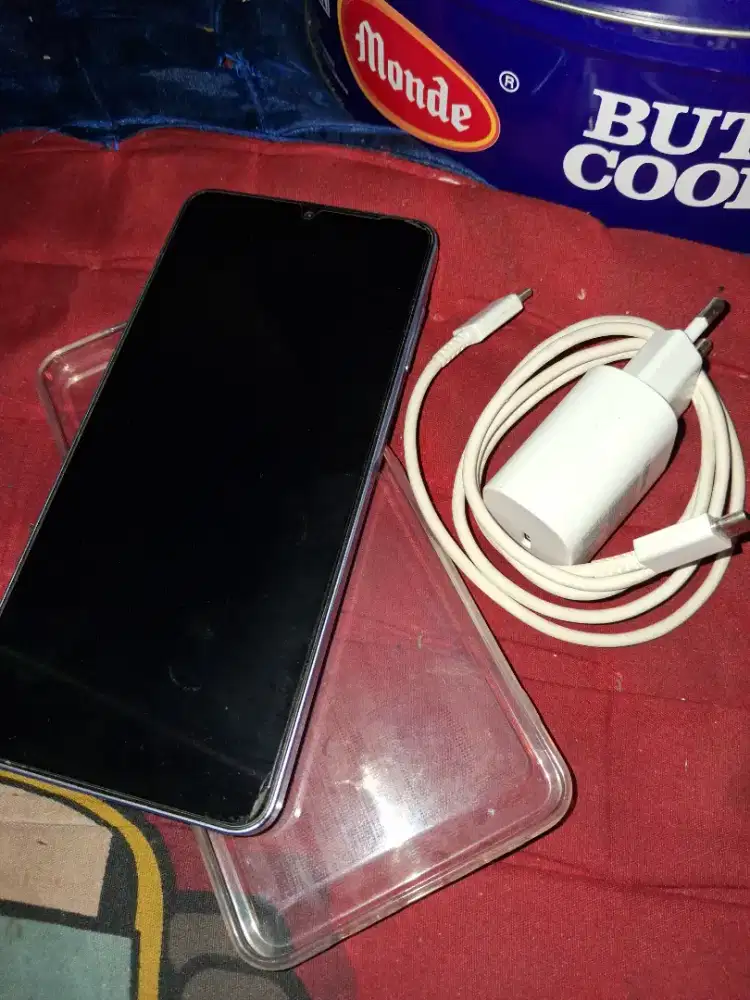 Samsung a07 ram 4/64 hp carger ori 25 watt