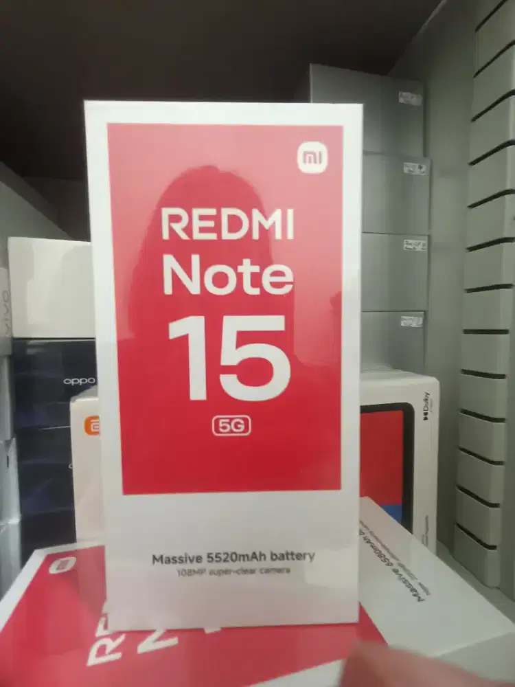 Redmi Note 15 5G 12/512 Garansi Resmi 15 Bulan New