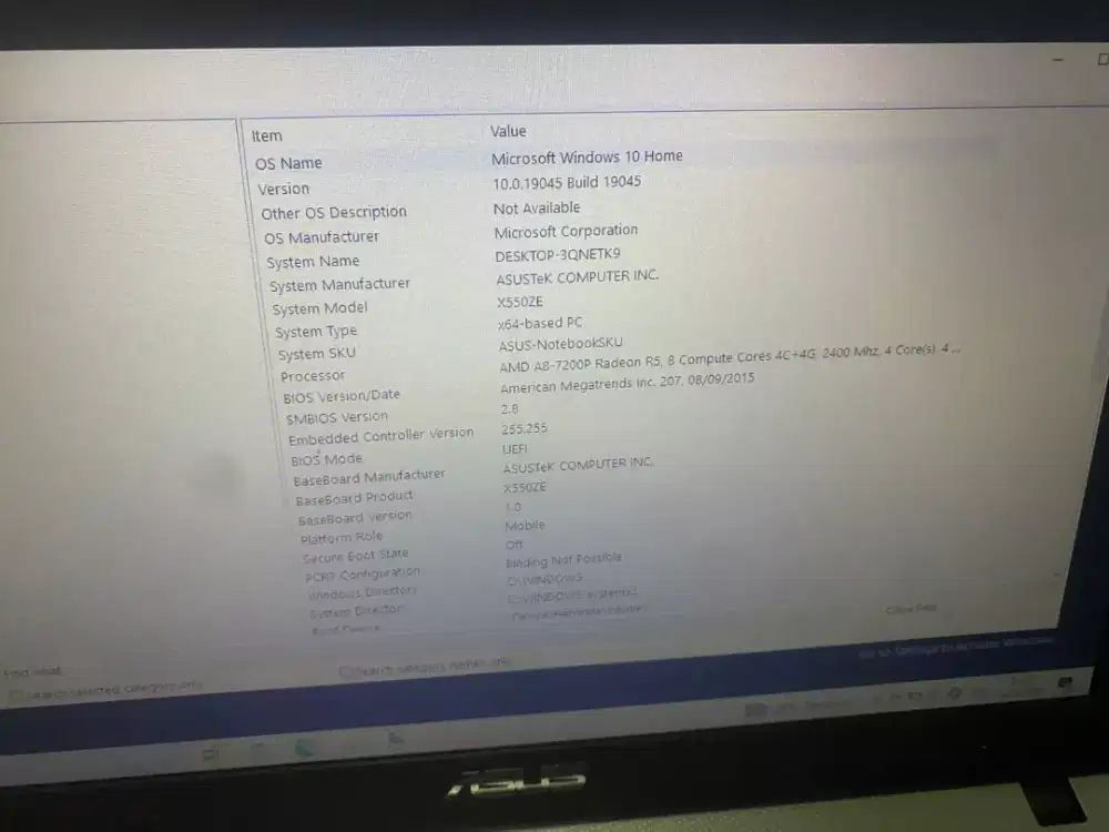 Jual cepat sedang BU