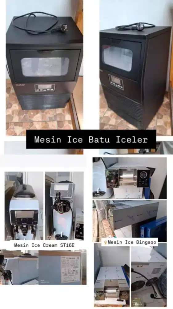 Mesin ice cream St-16E Second Like new