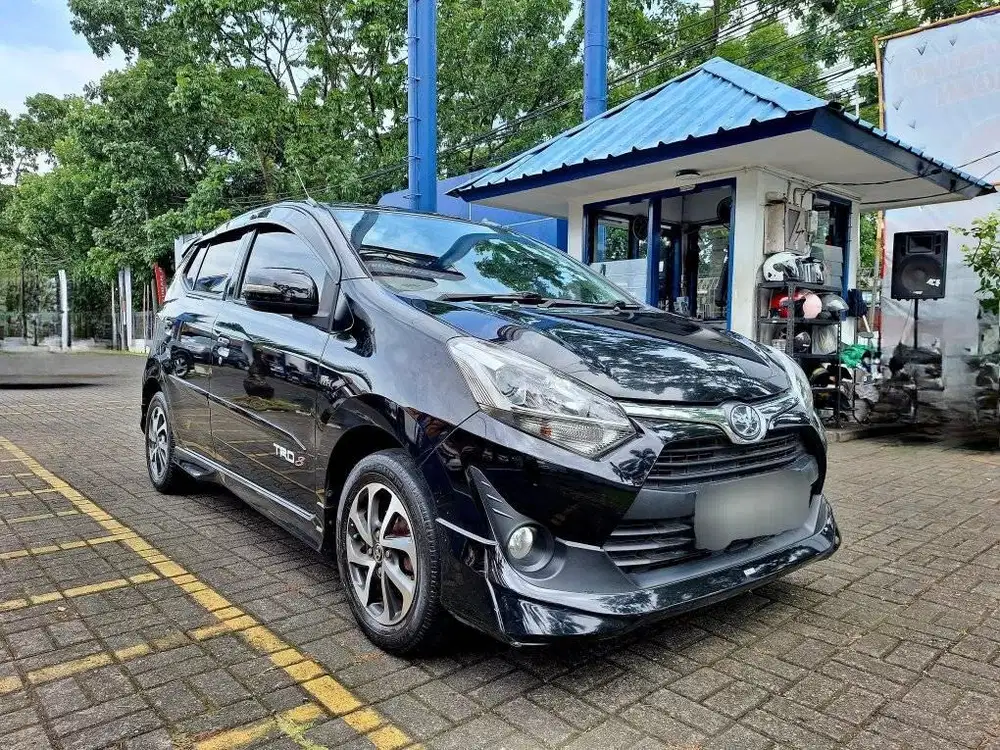 Toyota Agya G TRD 1.2 MT 2019 Hitam DP Rendah