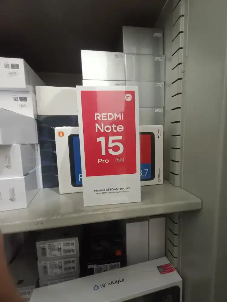 Redmi Note 15 Pro 5G 12/512 Gqransi Resmi 15 bulan NEW