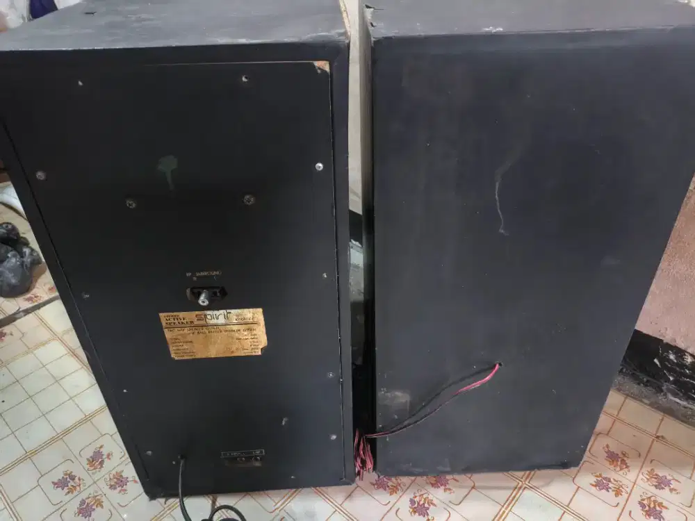 Speaker box merk spirit
