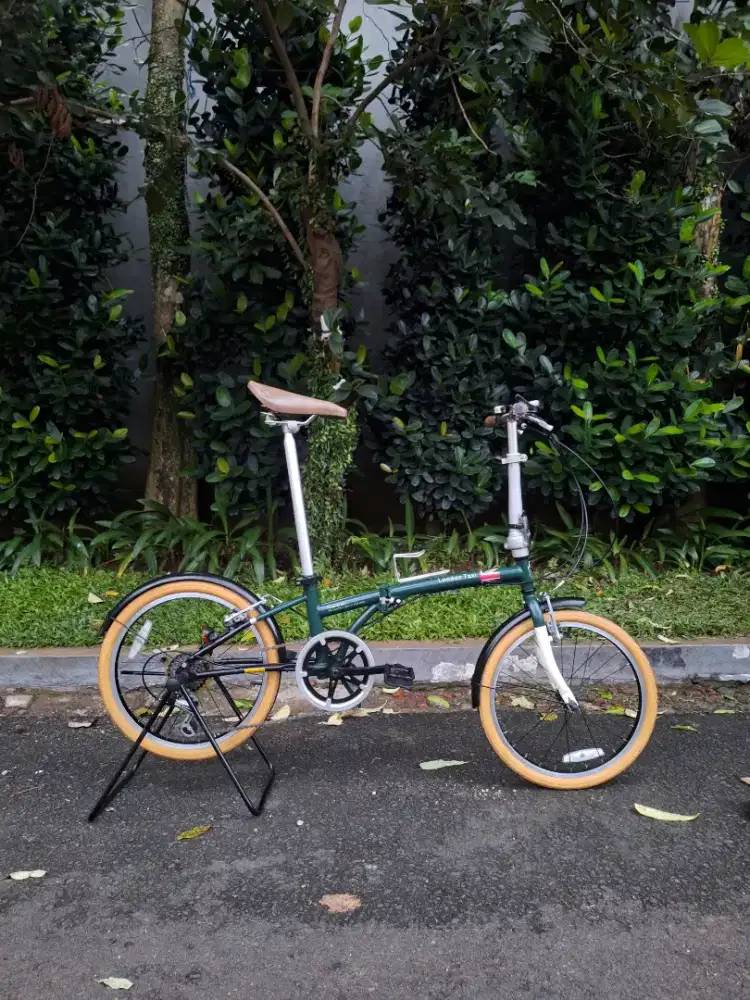 Sepeda Lipat London Taxi GREEN !!!