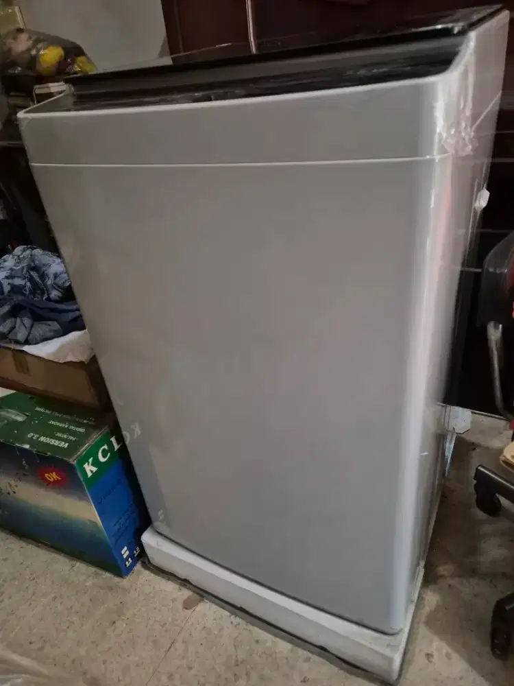 Mesin Cuci Top Loading Sharp ES-H758T-GY 7.5kg – Belum Pernah Dipakai