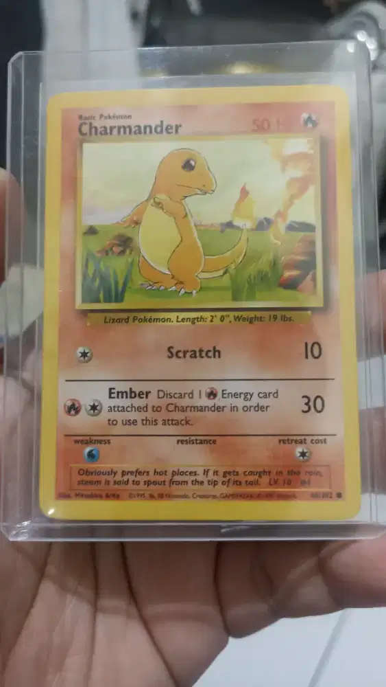Kartu Pokemon Charmeleon Base set 1995
