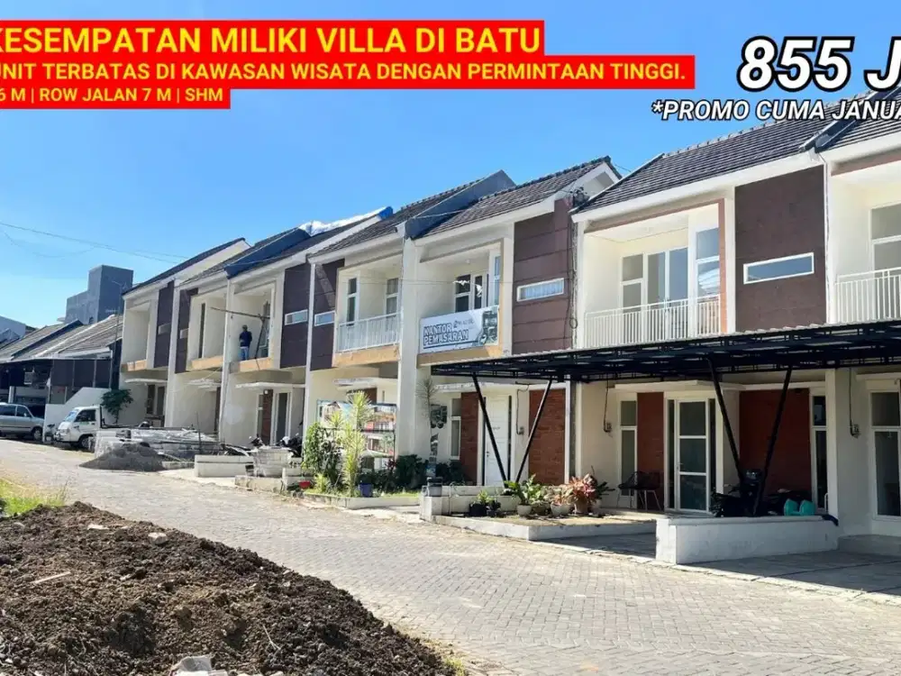 villa esklusid kota batu 4 menit selecta