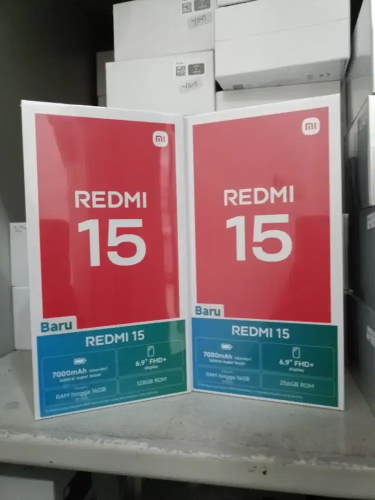 Redmi 15 8/128 Garansi Resmi 15 Bulan New