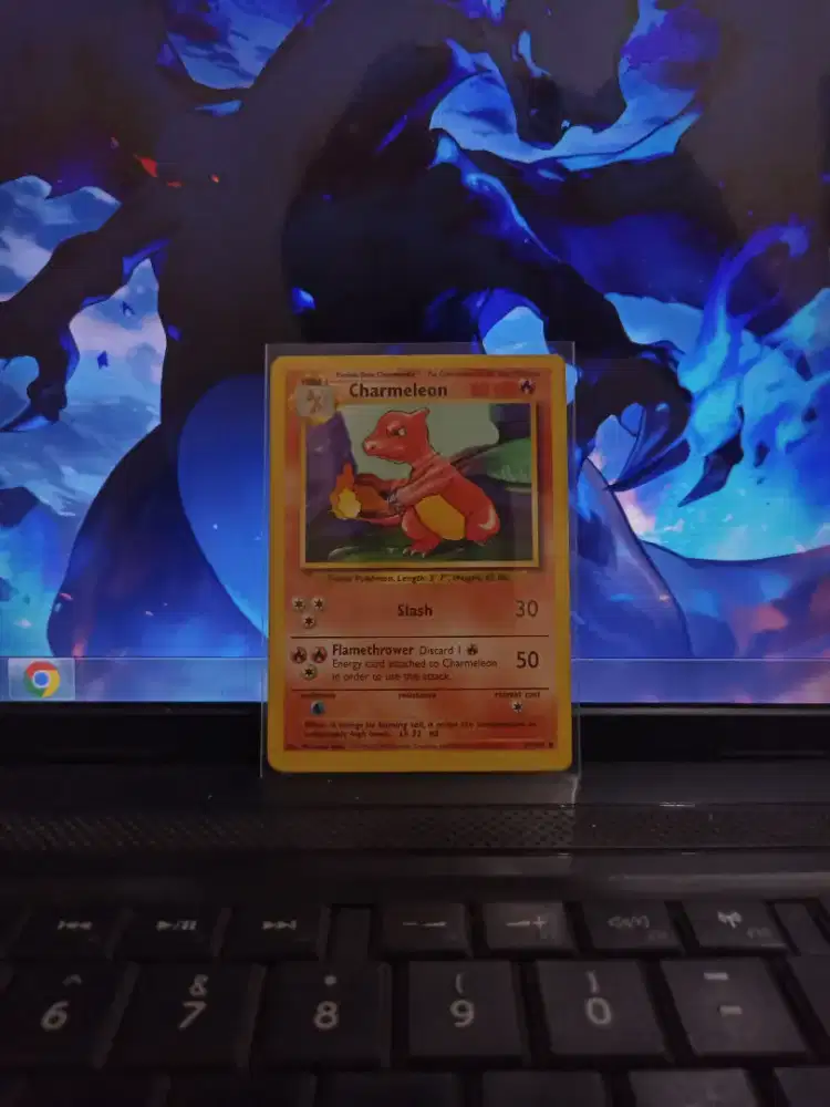 Kartu pokemon Charmeleon Base Set 1995