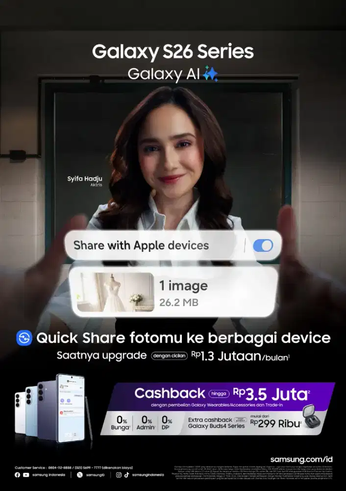 GALAXY S26 ULTRA / GRATIS TABLET A11 / PROMO CICILAN 0% & TRADE IN