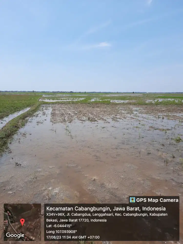 Dijual Tanah Sawah (BU)