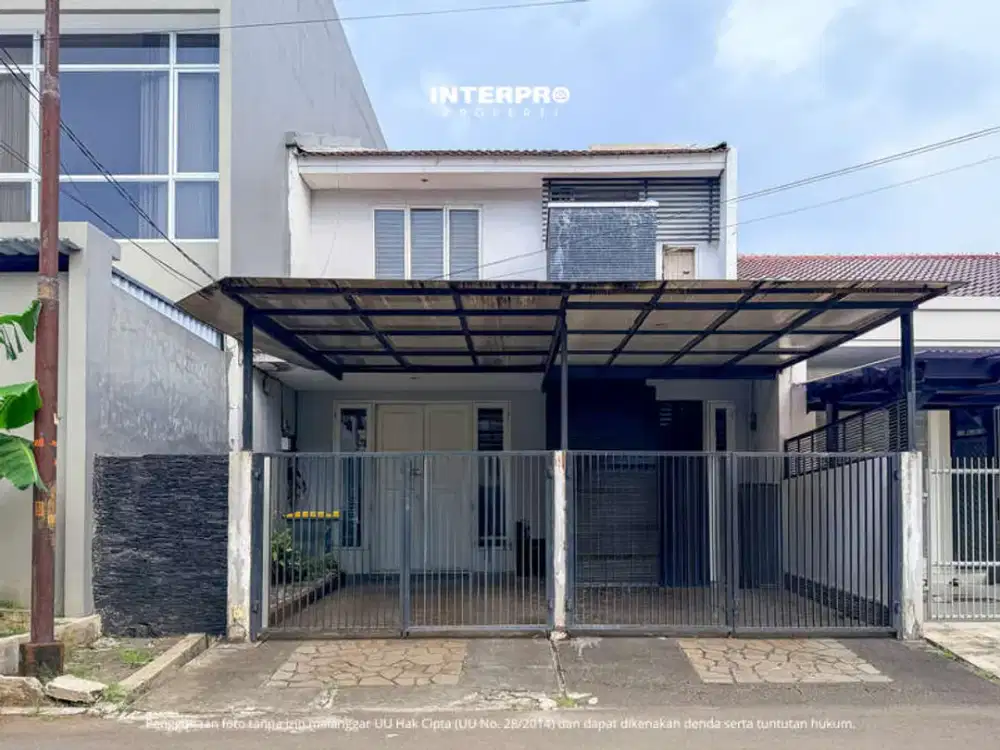 Rumah 2 Lantai Dijual Puri Indah Kembangan Hadap Utara - Luas 140m2