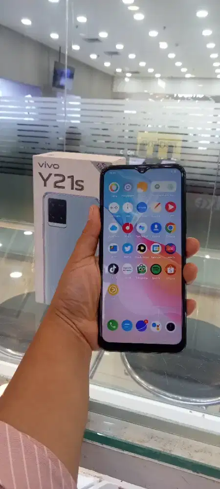 Hp second vivo y21s 4/128gb fullset