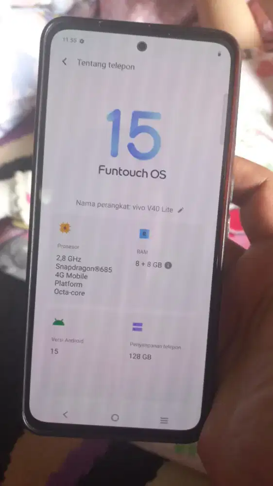 Vivo V40 Lite 8/128 Silver