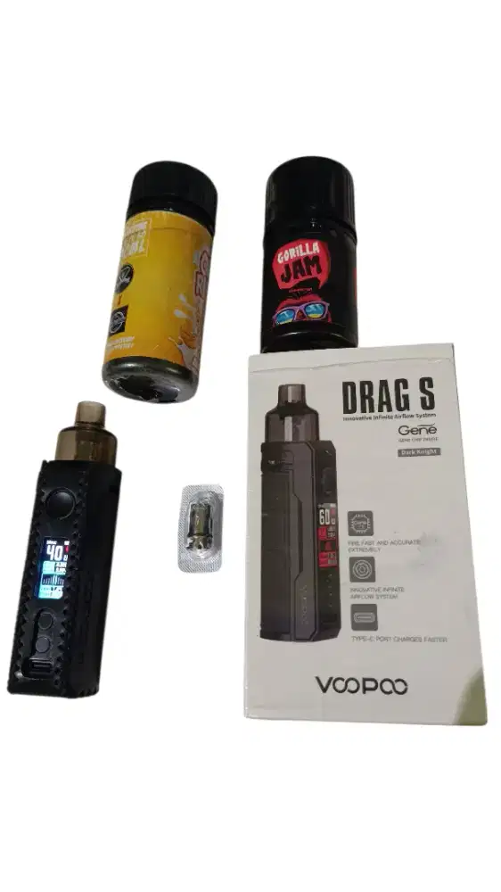 Voopoo Drag S (bekas, lecet pemakaian)