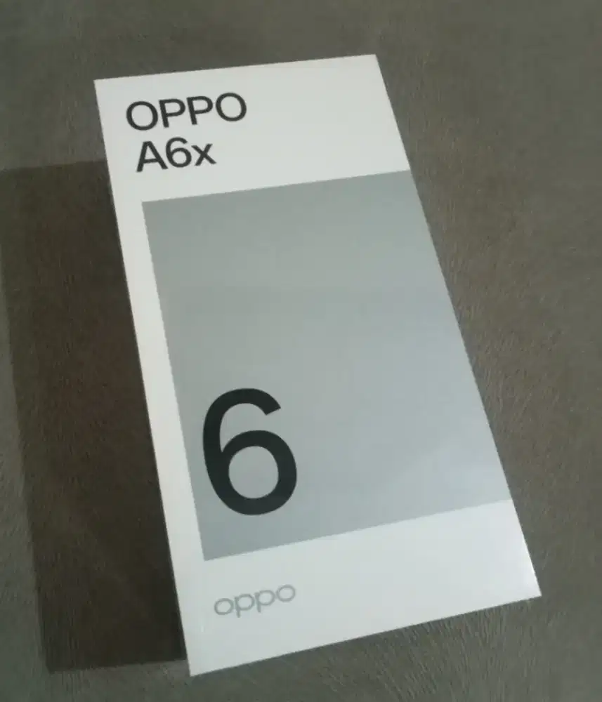 Oppo A6X ram 16gb (8+8) memori 128gb new garansi resmi termurah