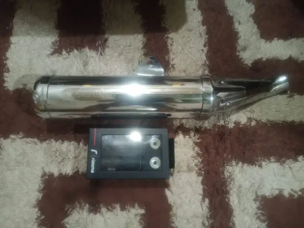 Bismillahirrahmanirrahim dijual BU CEPAT Knalpot Ori Ninja 250 2011