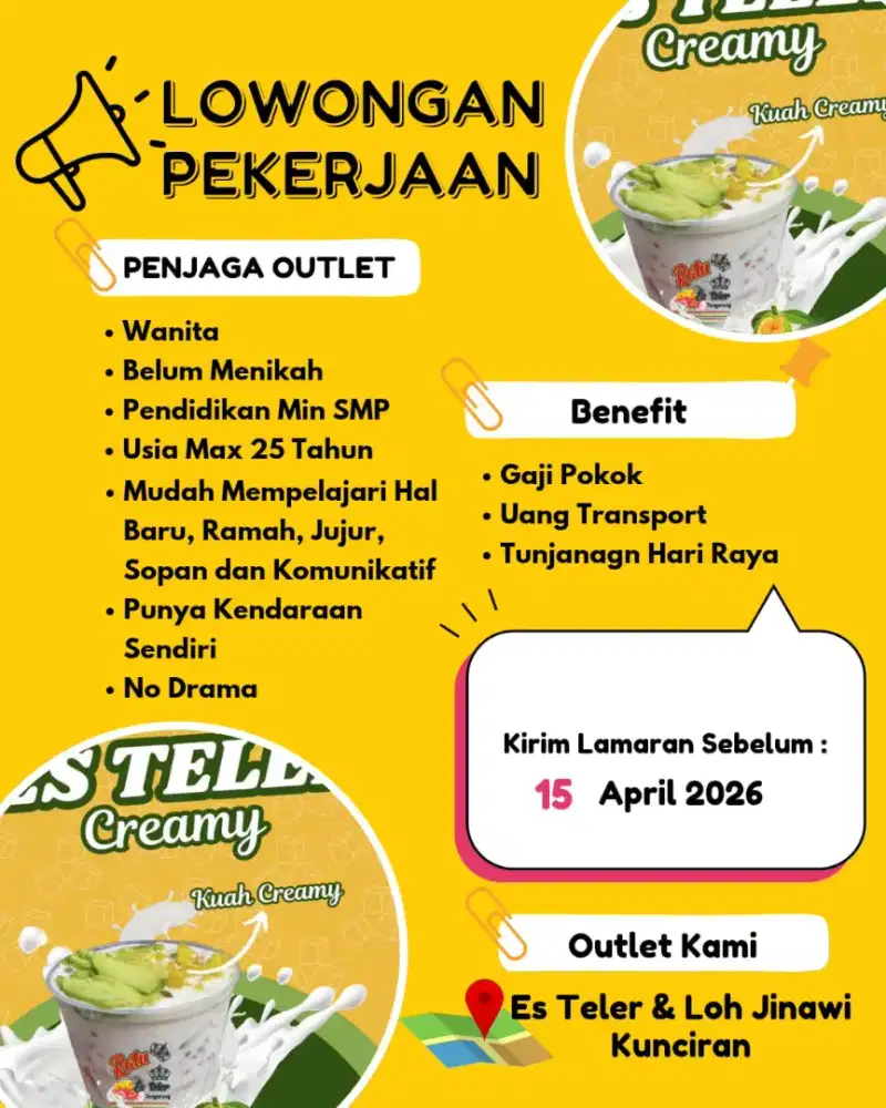 Lowongan Kerja Penjaga Outlet