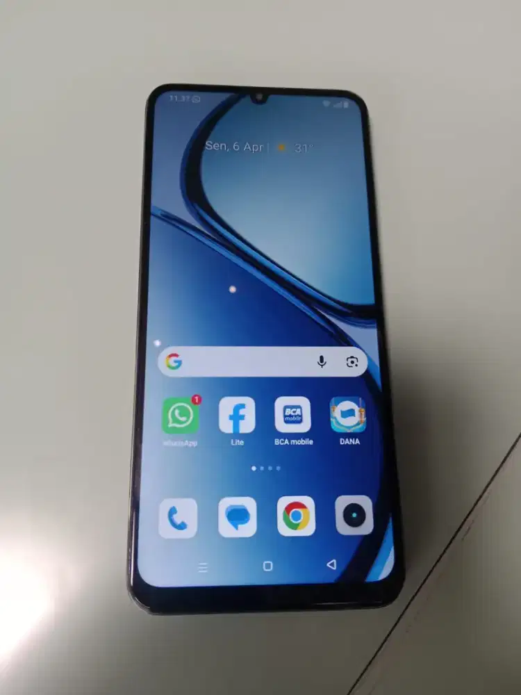 Hp realme note 60x ram 4/64 hp+cas nominus