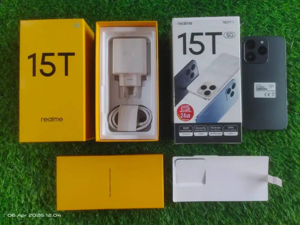 Realme 15T 5G 8/128Gb Garansi Resmi 10 Bulan Fullset Original