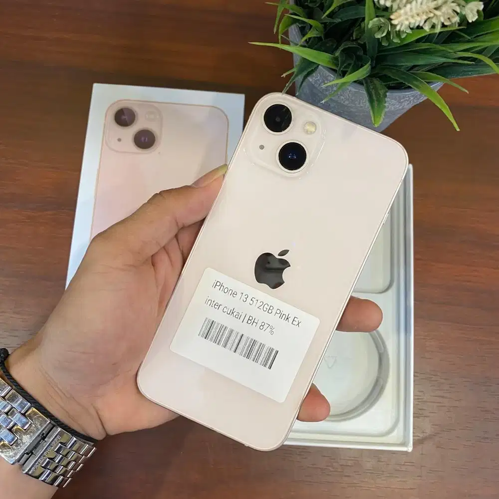 iPhone 13 512GB Pink Inter Beacukai