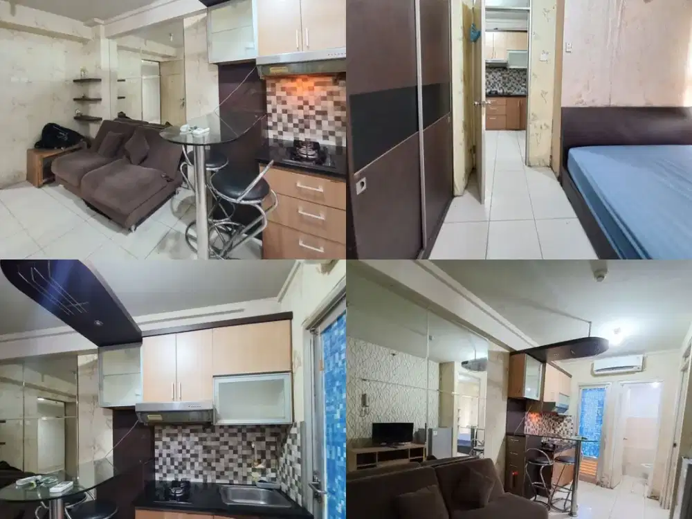 Disewakan apartemen gading nias Bulanan tahunan 2bedrooms emerald lt 11