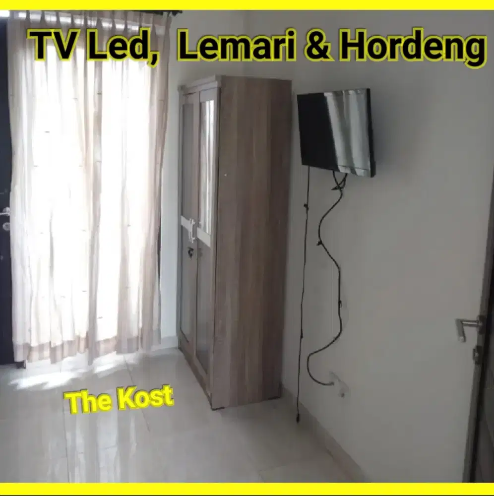 Kamar Kos Lengkap Free Wifi CCTV Dekat Kuta Jimbaran Bandara