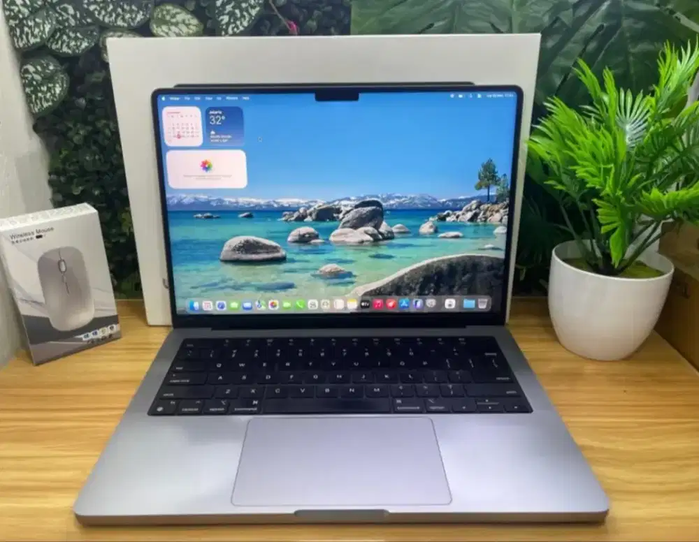 MACBOOK 14 M1 PRO 2021
M1 16/512GB Cc 37 BH 99% EX IBOX FULLSET MULUS