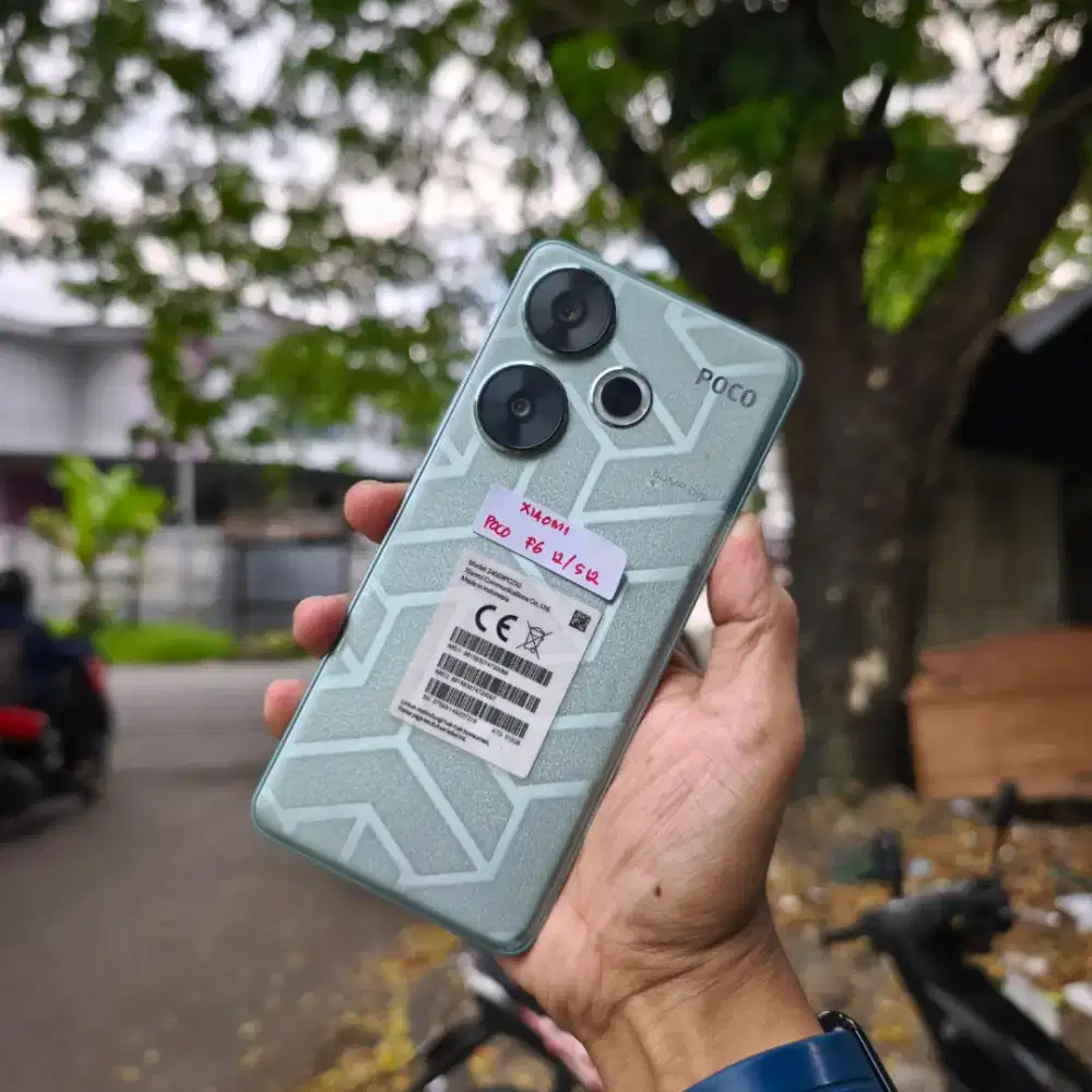 Poco F6 ram 12/512GB lengkap mulus normal