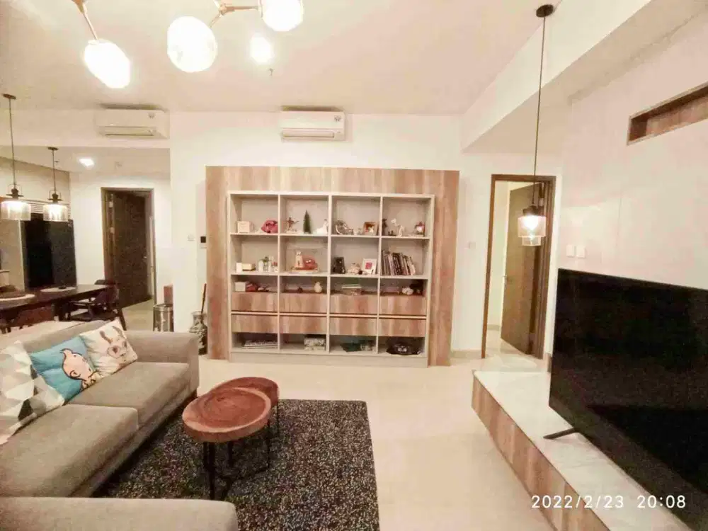 Disewakan apartemen 1park avenue full furnish 3 bedroom rapi dan murah