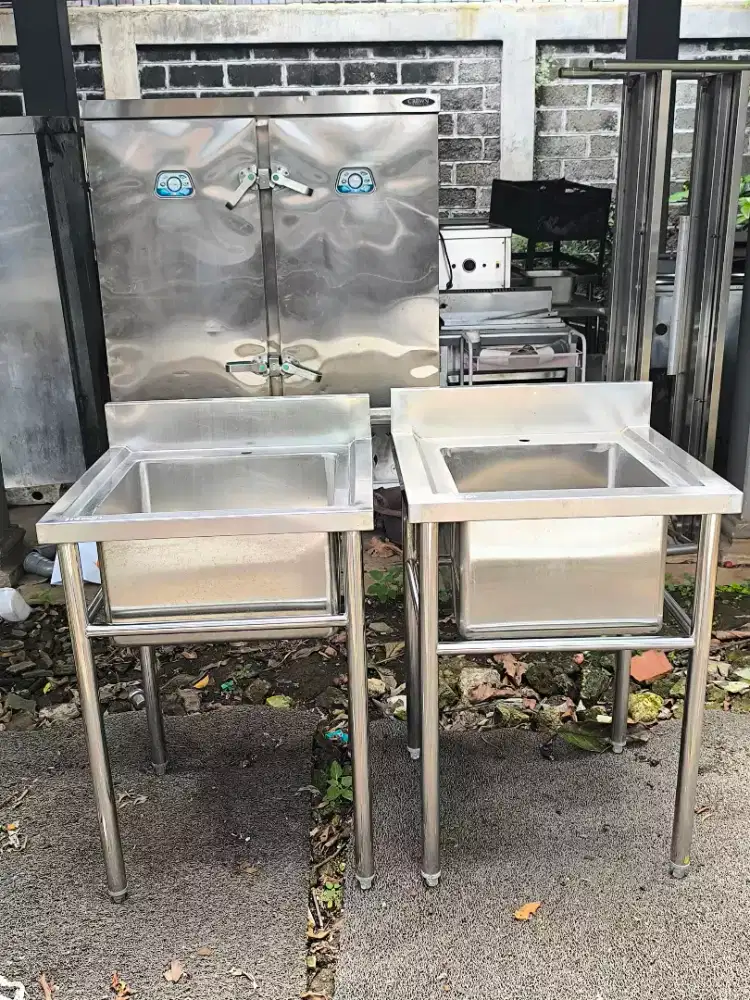 Single sink uk 60×60×82 
Uk lubang 40×40×30 

Stok 17 unit