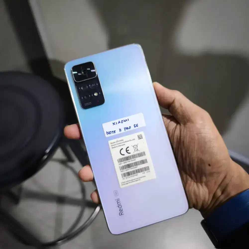Xiaomi note 11 pro 5G ram 8/128GB lengkap normal