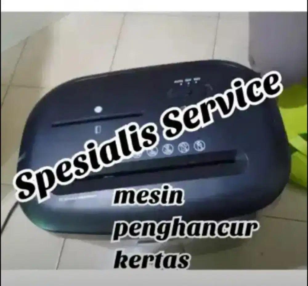 Mesin Penghancur Kertas Gresik Spesialis Sparepart