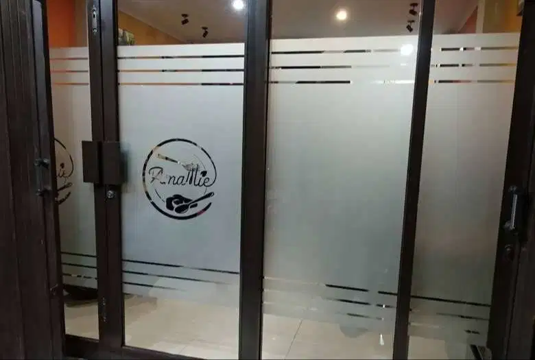 kaca film blur sanblast buram murah KacaFilm Panggilan ke rumah toko