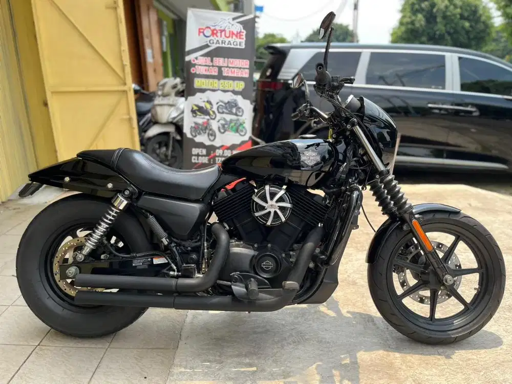 HARLEY DAVIDSON STREET 500 2015 HITAM FULL PAPER MODS VULCAN REBEL