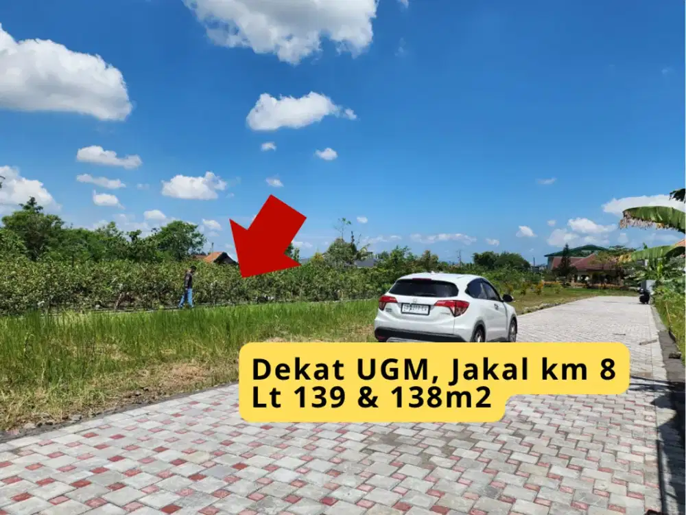 Dekat Hotel Hyatt Palagan, Tanah Sleman dijual: SHM Pekarangan