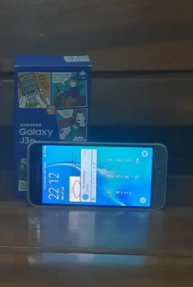 Samsung J3 prime normal bagus/tersimpan.