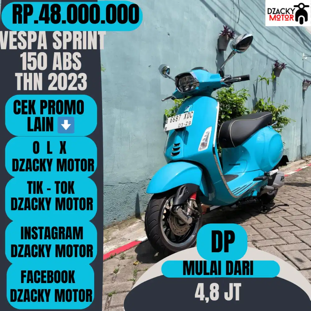 VESPA SPRINT 150 ABS THN 2023 SECOND LIKE NEW