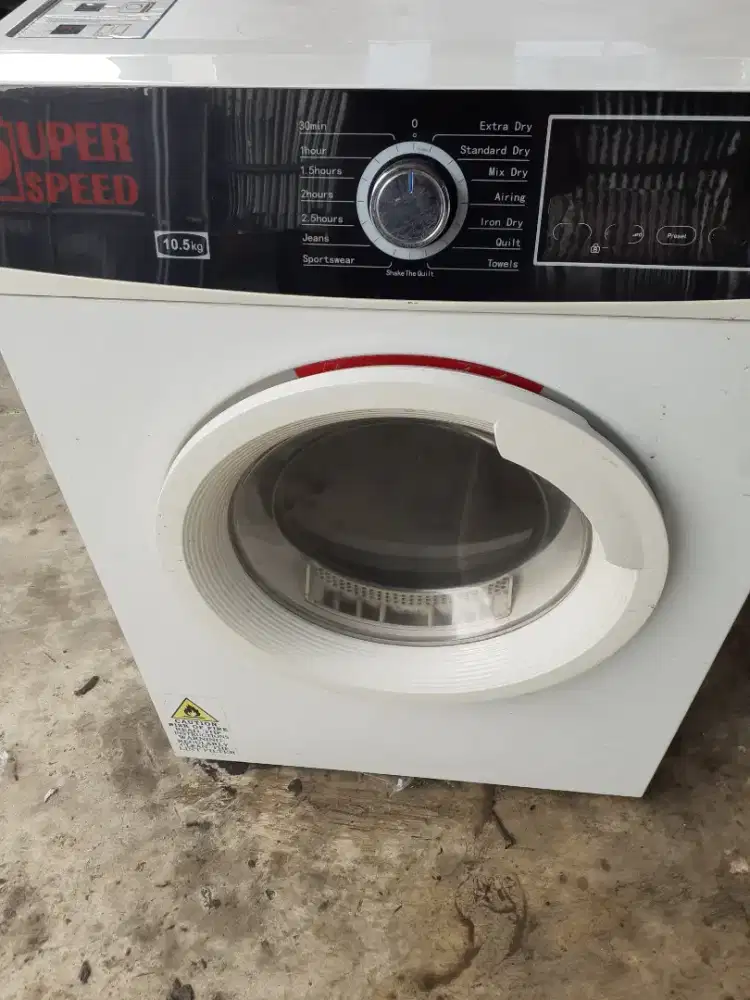 Jual pengering kpsts 10,5kg original normal mulus garansi di anter.