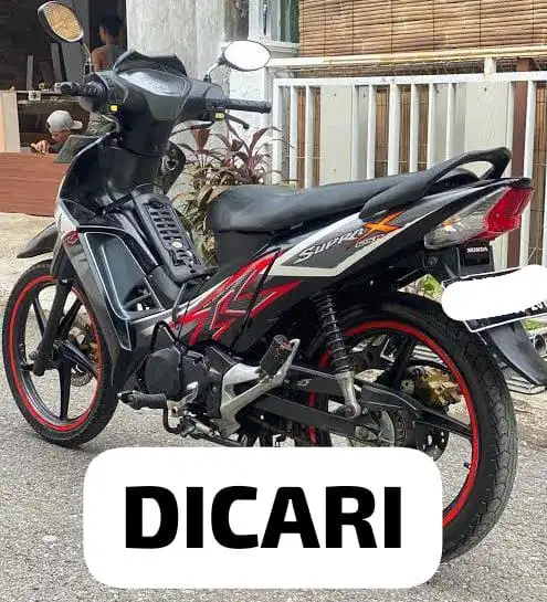 Di Cari Supra X 125 Double Disk 2008 Karbu Supra X 2010 Supra X 2011