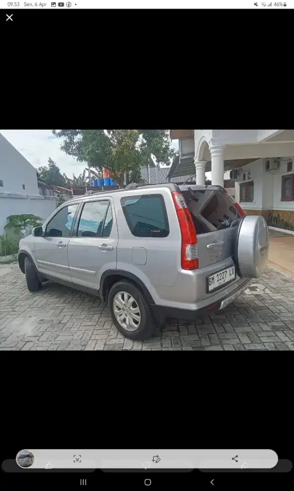 Crv m/t 2005 2000cc