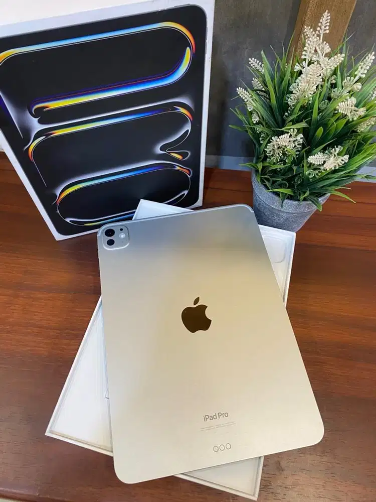 iPad Pro M4 ( 11-Inch,2024 ) 2TB Silver Garansi Resmi Eks iBox