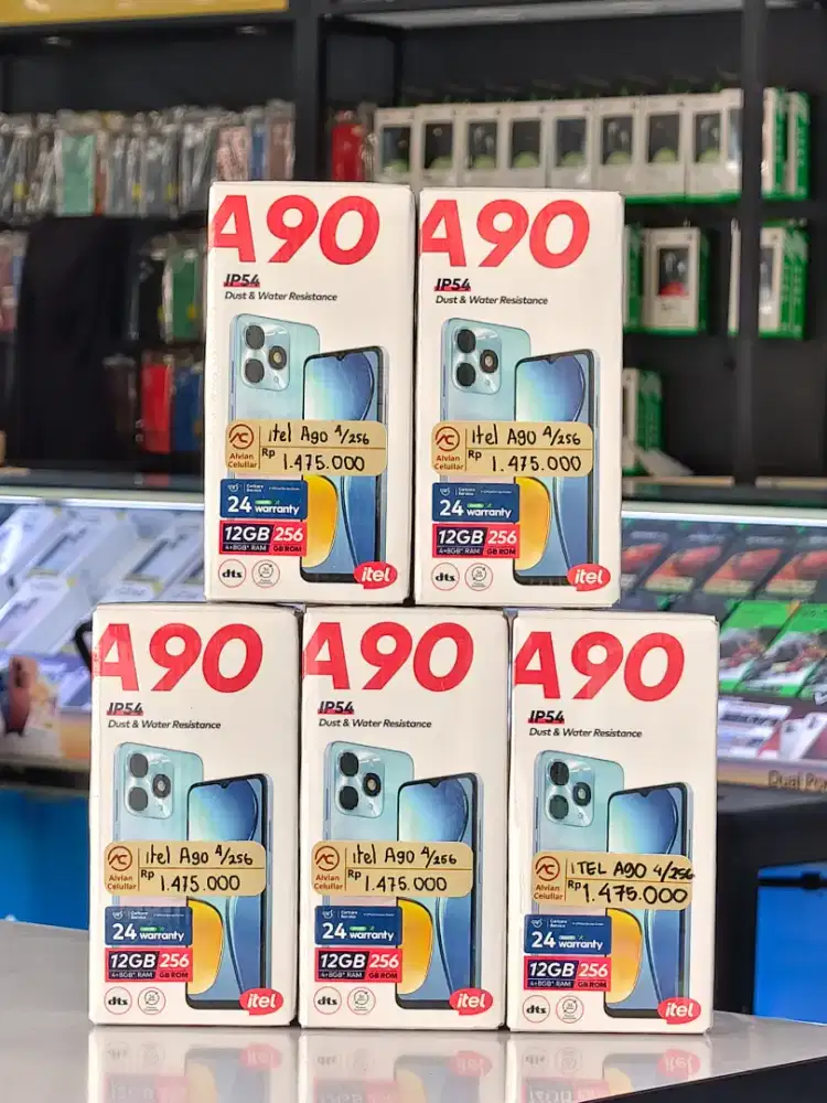 Itel A90 4/256GB (new)*Bisa cod #Fastrespon WhatsApp