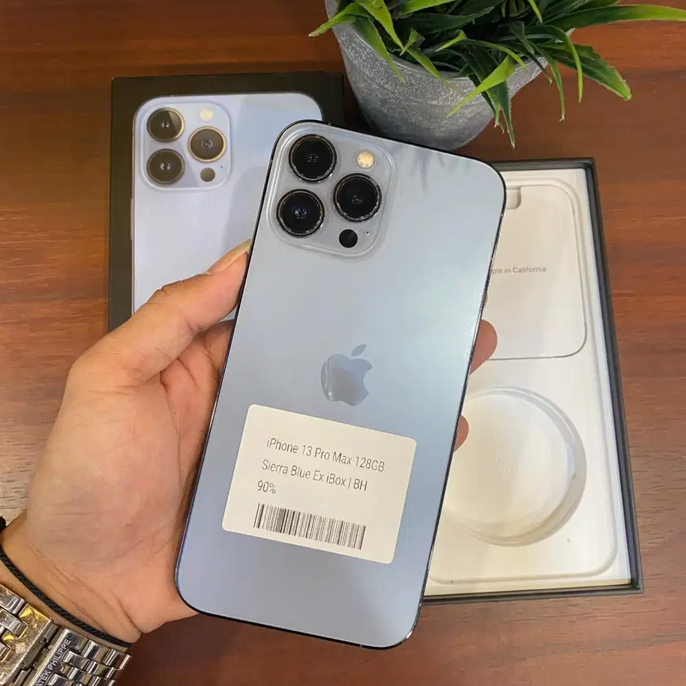 iPhone 13 Pro Max 128GB Siera Blue Eks iBox