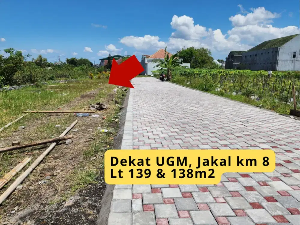 Dekat Kampus UGM, Jl. Kaliurang Km 8: SHM Pekarangan