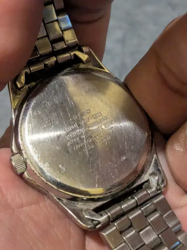 Jam tangan casio mtp123 original